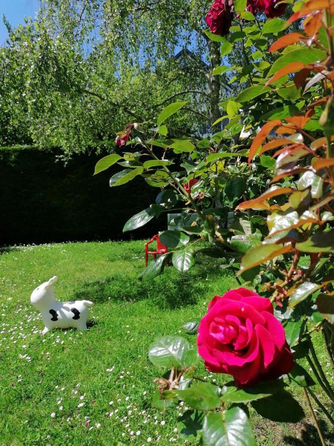 A La "Georgette" Et Son Jardin Avec Parking Villers-sur-Mer Exterior foto