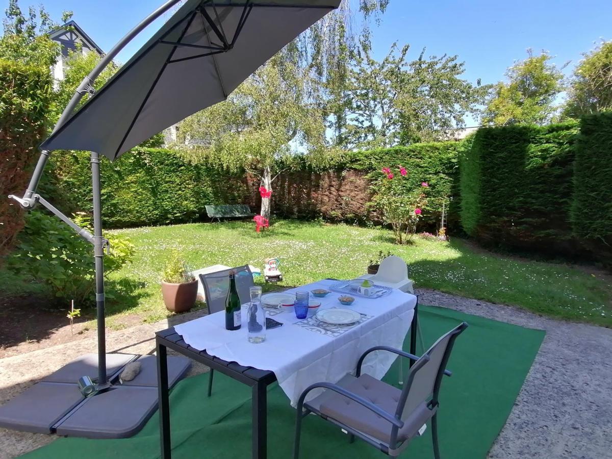 A La "Georgette" Et Son Jardin Avec Parking Villers-sur-Mer Exterior foto